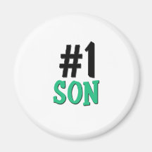 Number 1 Son Magnets