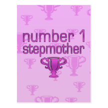 Number 1 Stepmother Postcard