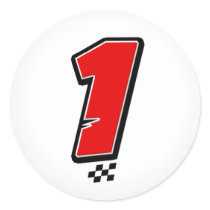 Number 1 - Sticker