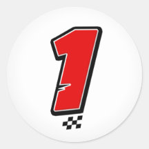 Number 1 - Sticker