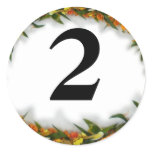 Number 2 Hawaiian Lei sticker