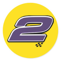 Number 2 - Sticker