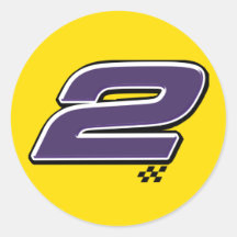 Number 2 - Sticker