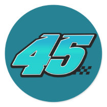 Number 45 - Sticker