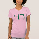 Number – 47 tee shirts