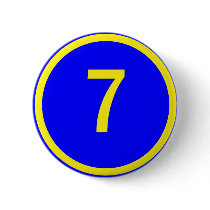 number 7 in a circle pins