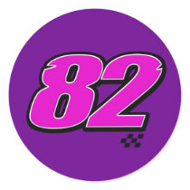 Number 82 - Sticker