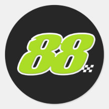 Number 88 - Sticker