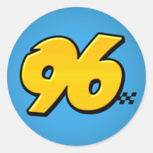 Number 96 - Sticker