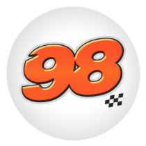 Number 98 - Sticker