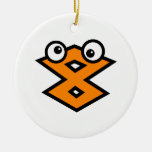 Number Eight Christmas Tree Ornament