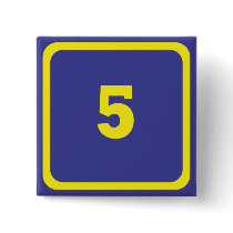 number five pins