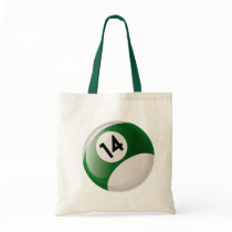 NUMBER FOURTEEN BILLIARDS BALL BAGS