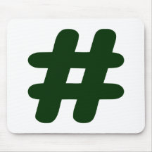 Number – Hash Mouse Pad