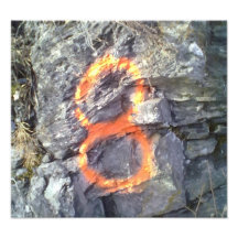 Number Mountain 8 Photo Art