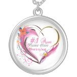 Number One Aunt Heart  Necklace