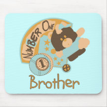 Number One Brother Tshirts and Gifts Mouse Pad