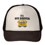 Number One Bus Driver Hats