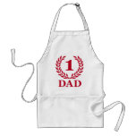 Number One Dad aprons