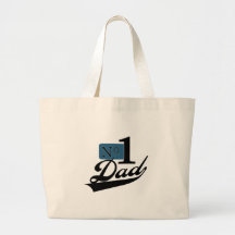 Number One Dad Bags