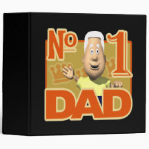 Number One Dad Binders