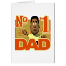 Number One Dad Cards