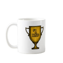 Number One Dad Gifts For Him Mugs