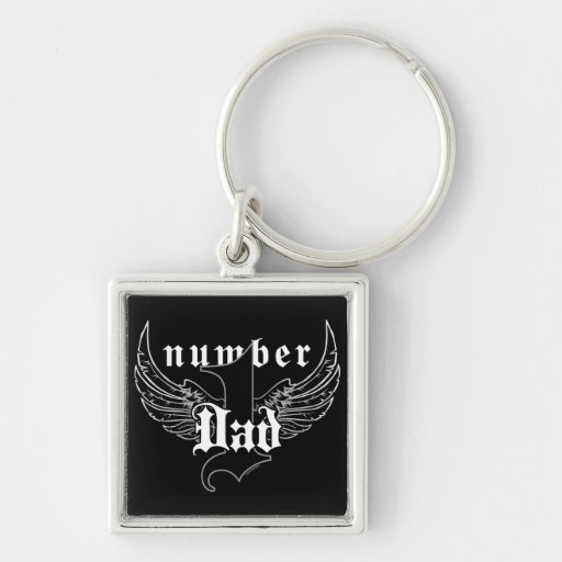 Number One Dad Key Chain II