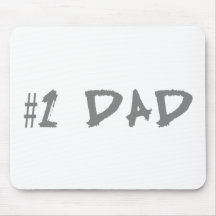 Number One Dad Mouse Pad
