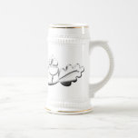 Number One Dad Mug Silver Acorns