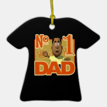 Number One Dad Ornament