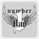 Number One Dad Sticker