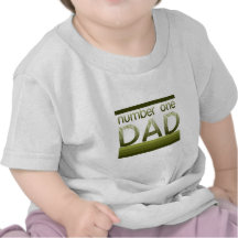 Number One Dad T Shirts