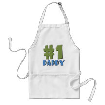 Number One Daddy Products Aprons