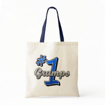 Number One Gramps Tote Bag