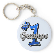 Number One Gramps Key Chain