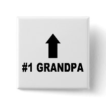 Number One Grandpa Buttons
