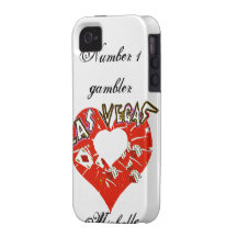 Number One Las Vegas Gambler Case-Mate iPhone 4 Cases