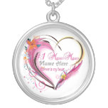 Number One MawMaw Heart  Necklace