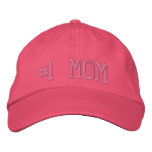 Number One MOM Custom Embroidered Cap Embroidered Baseball Cap