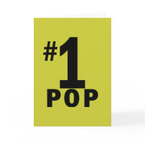 Number One Pop Products Greeting Card