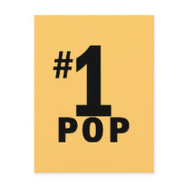 Number One Pop Products Post Cards