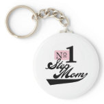 Number One StepMom Key Chain