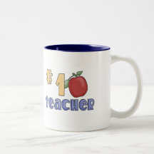 Number One Teacher Mug
