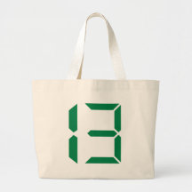 Number - Thirteen - 13 Bag