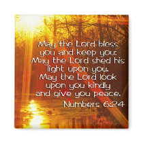 NUMBERS 6:24 BIBLE VERSE - MAY THE LORD BLESS YOU
