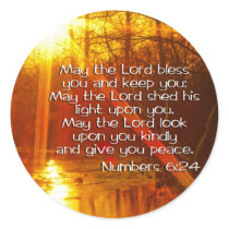 NUMBERS 6:24 BIBLE VERSE - MAY THE LORD BLESS YOU