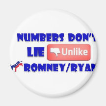 Numbers Don't Lie Unlike Romney/Ryan Magnet