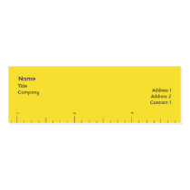 Numbers - Skinny business cards