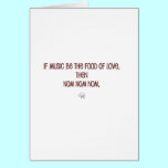 Nummy Shakespeare cards